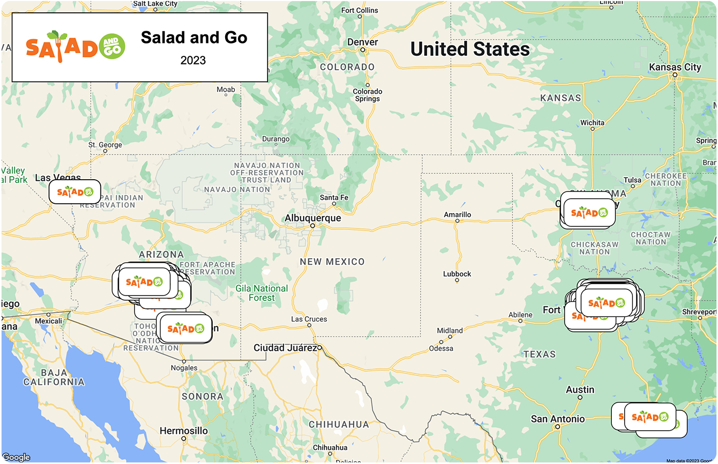 Salad And Go locations